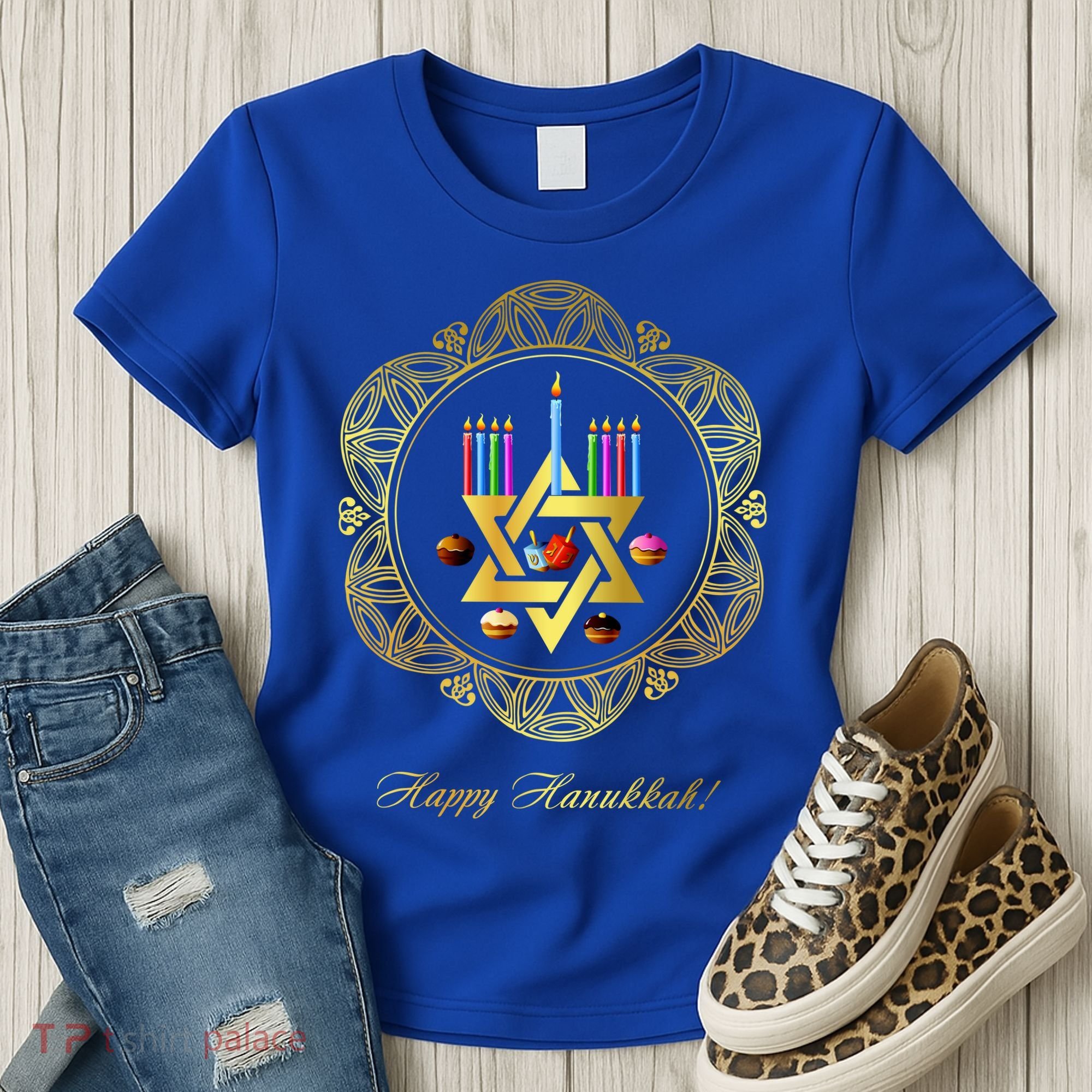 Happy Hanukkah Women's T-Shirt