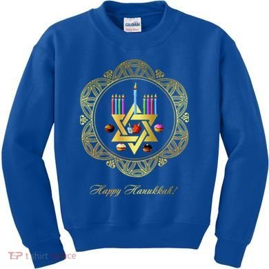 Happy Hanukkah Kids Sweatshirt