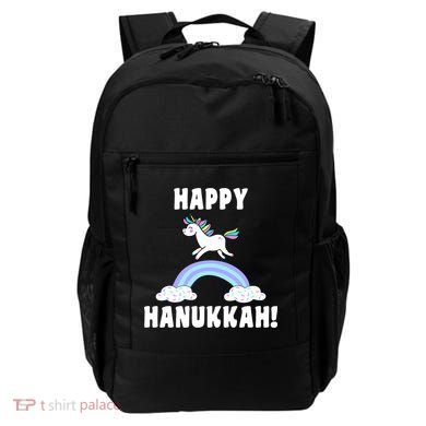 Happy Hanukkah Magic Unicorn Backpack