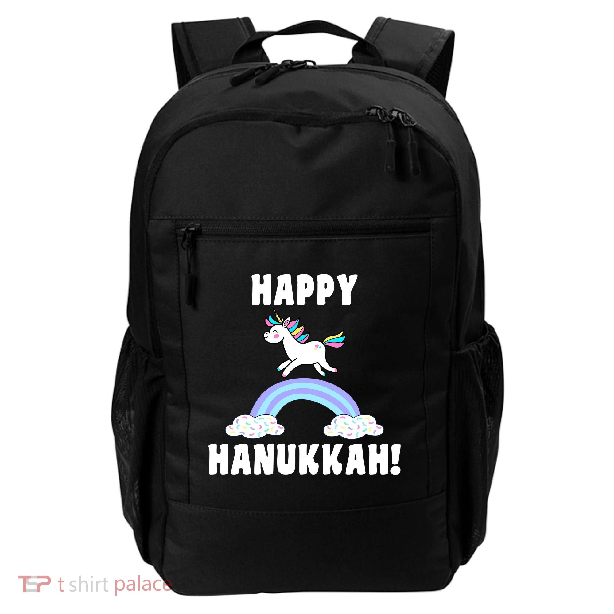 Happy Hanukkah Magic Unicorn Backpack