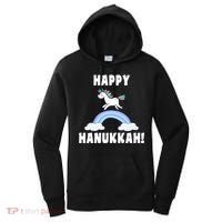 Happy Hanukkah Magic Unicorn Women's Hoodie thumb 0