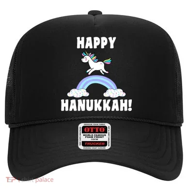 Happy Hanukkah Magic Unicorn Hat
