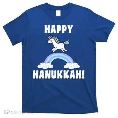 Happy Hanukkah Magic Unicorn T-Shirt