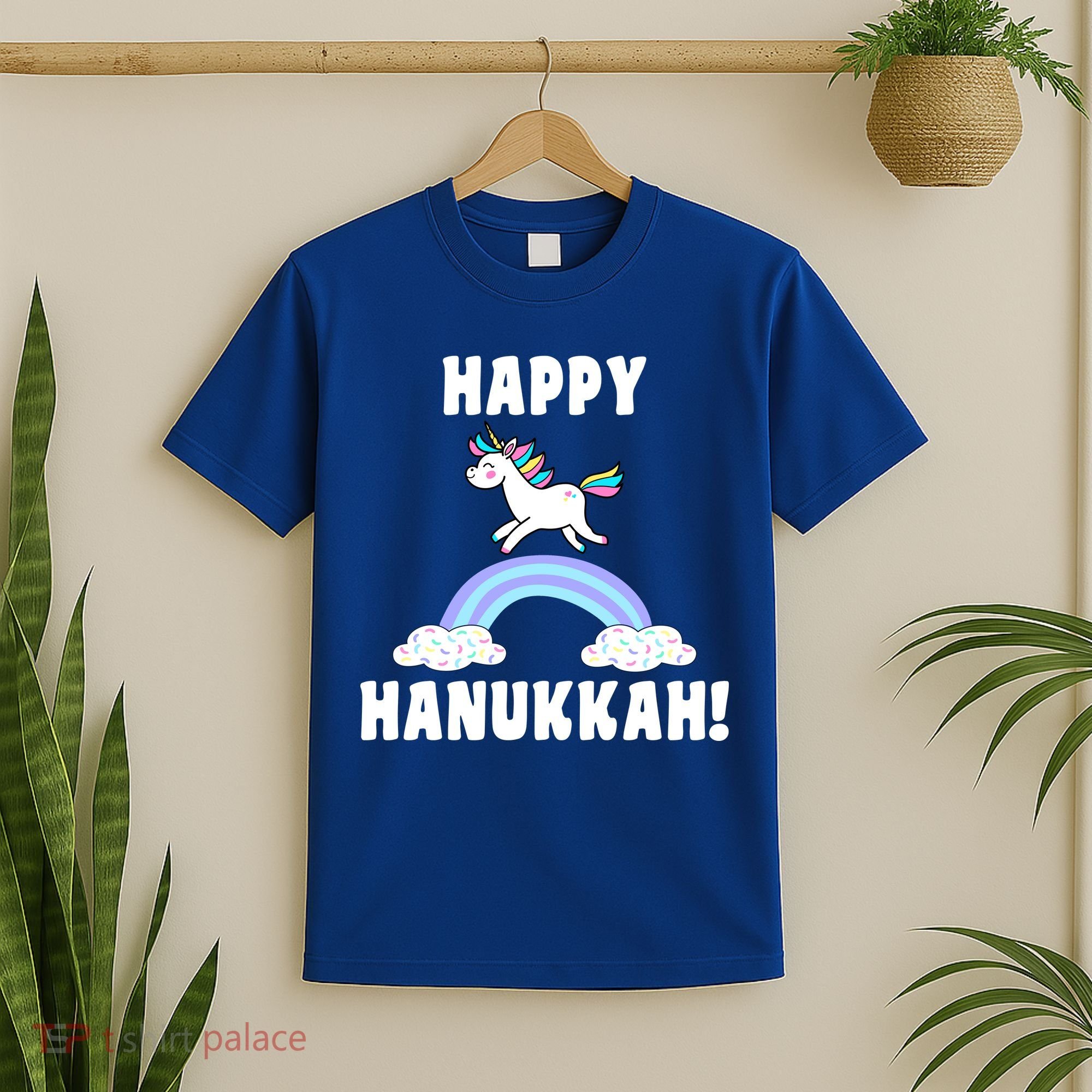 Happy Hanukkah Magic Unicorn T-Shirt