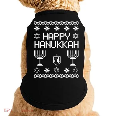 Happy Hanukkah Ugly Doggie Tank