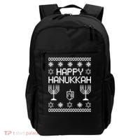 Happy Hanukkah Ugly Backpack thumb 0
