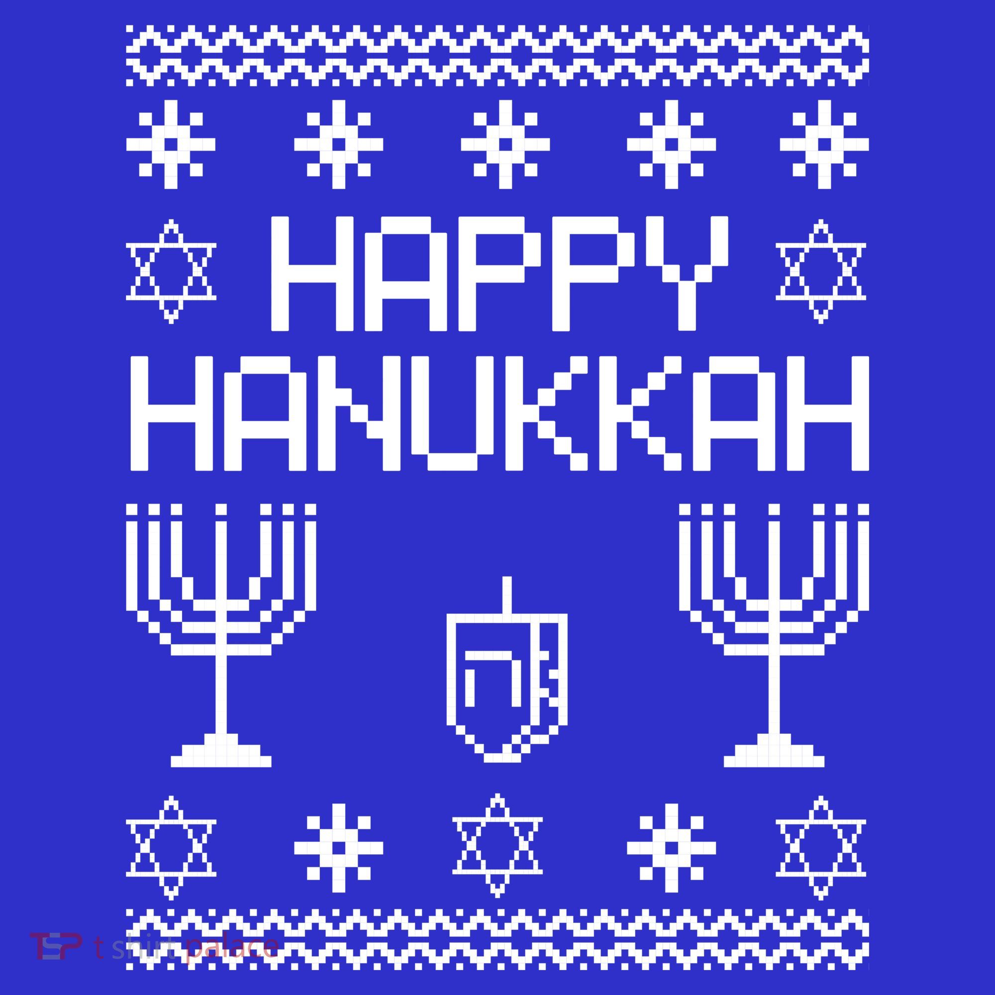 Happy Hanukkah Ugly Coaster
