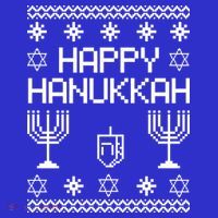 Happy Hanukkah Ugly Women's Tank Top thumb 5