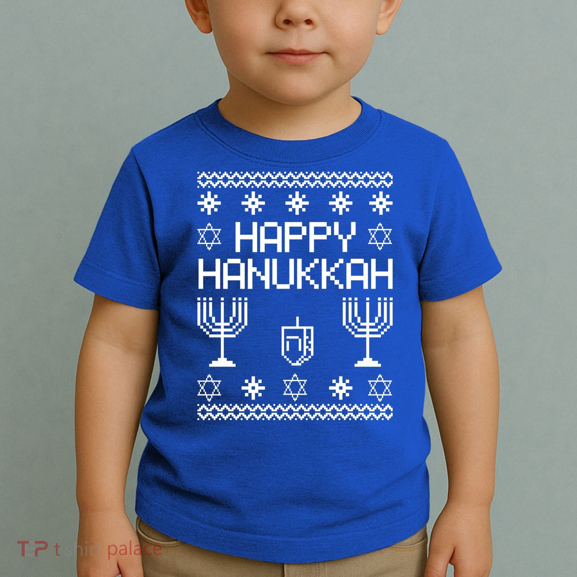 Happy Hanukkah Ugly Toddler T-Shirt