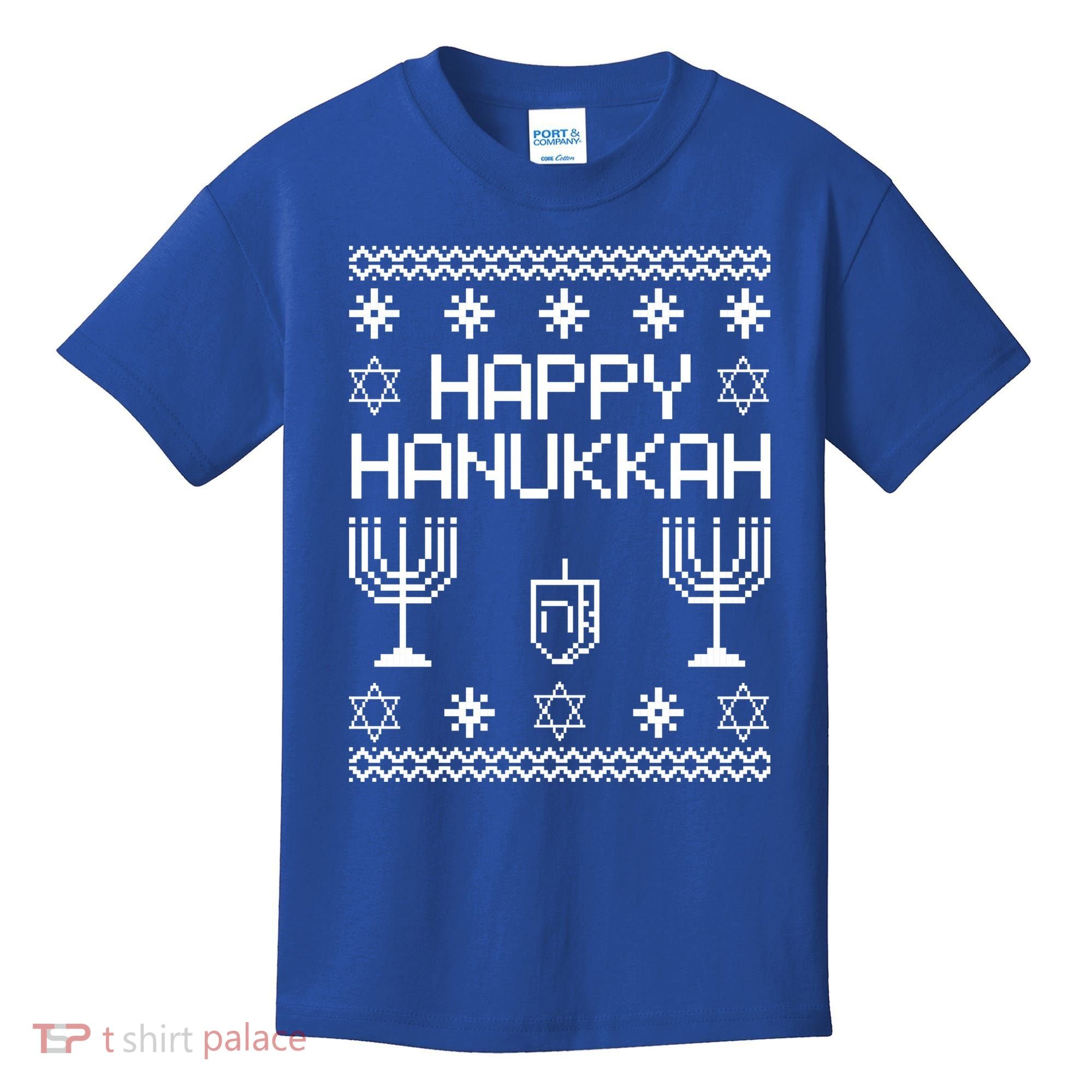 Happy Hanukkah Ugly Kids T-Shirt