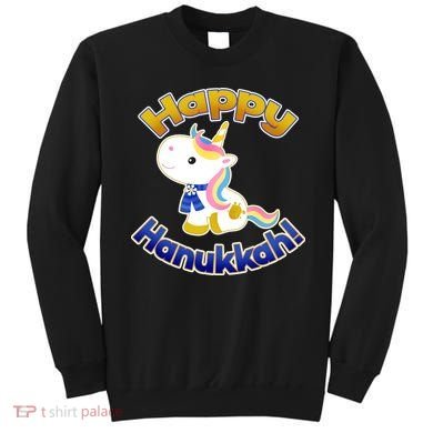 Happy Hanukkah Unicorn Sweatshirt