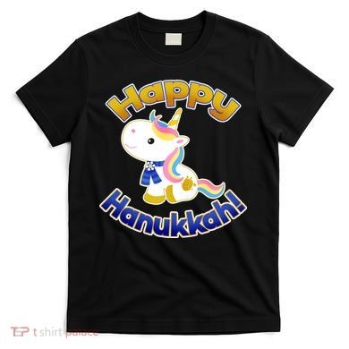 Happy Hanukkah Unicorn T-Shirt