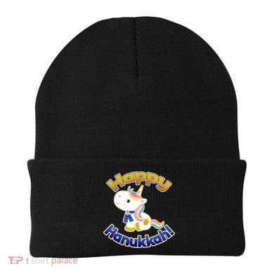 Happy Hanukkah Unicorn Beanie