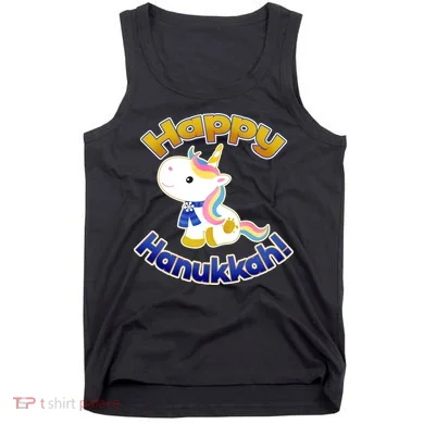 Happy Hanukkah Unicorn Tank Top