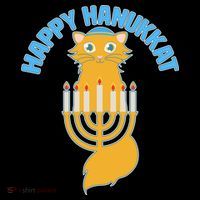 Happy Hanukkat Hanukkah Jewish Cat Coffee Mug thumb 5