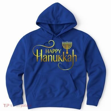 Happy Haunkkah Menorah Logo Hoodie