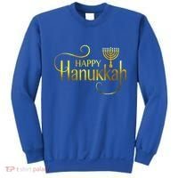 Happy Haunkkah Menorah Logo Sweatshirt thumb 0