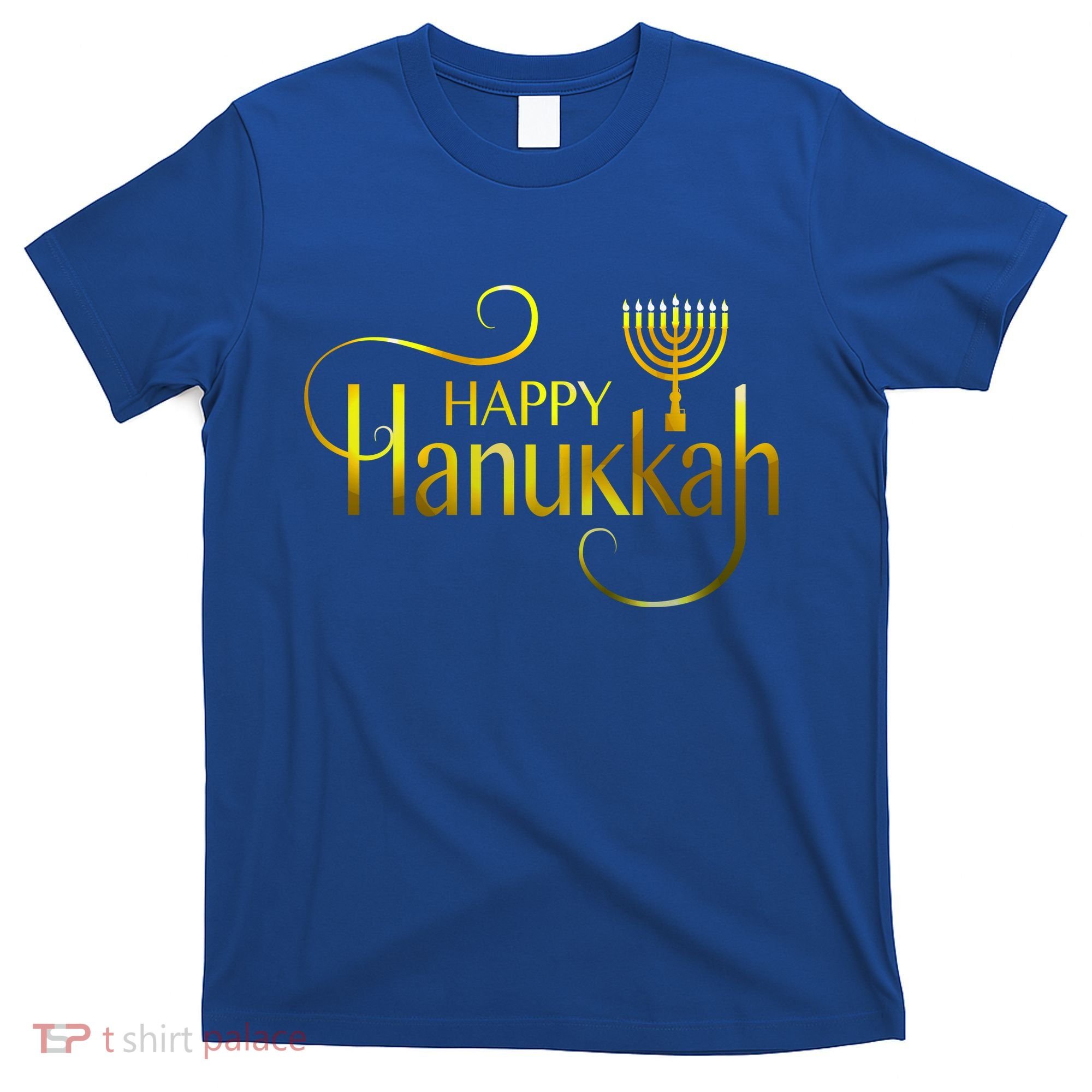 Happy Haunkkah Menorah Logo T-Shirt
