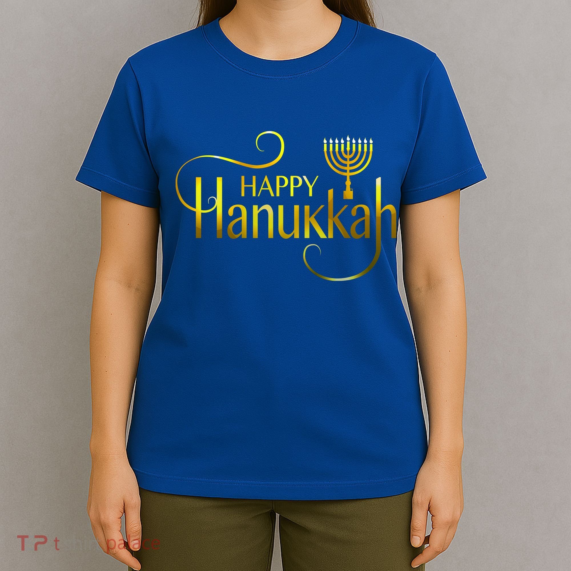 Happy Haunkkah Menorah Logo T-Shirt