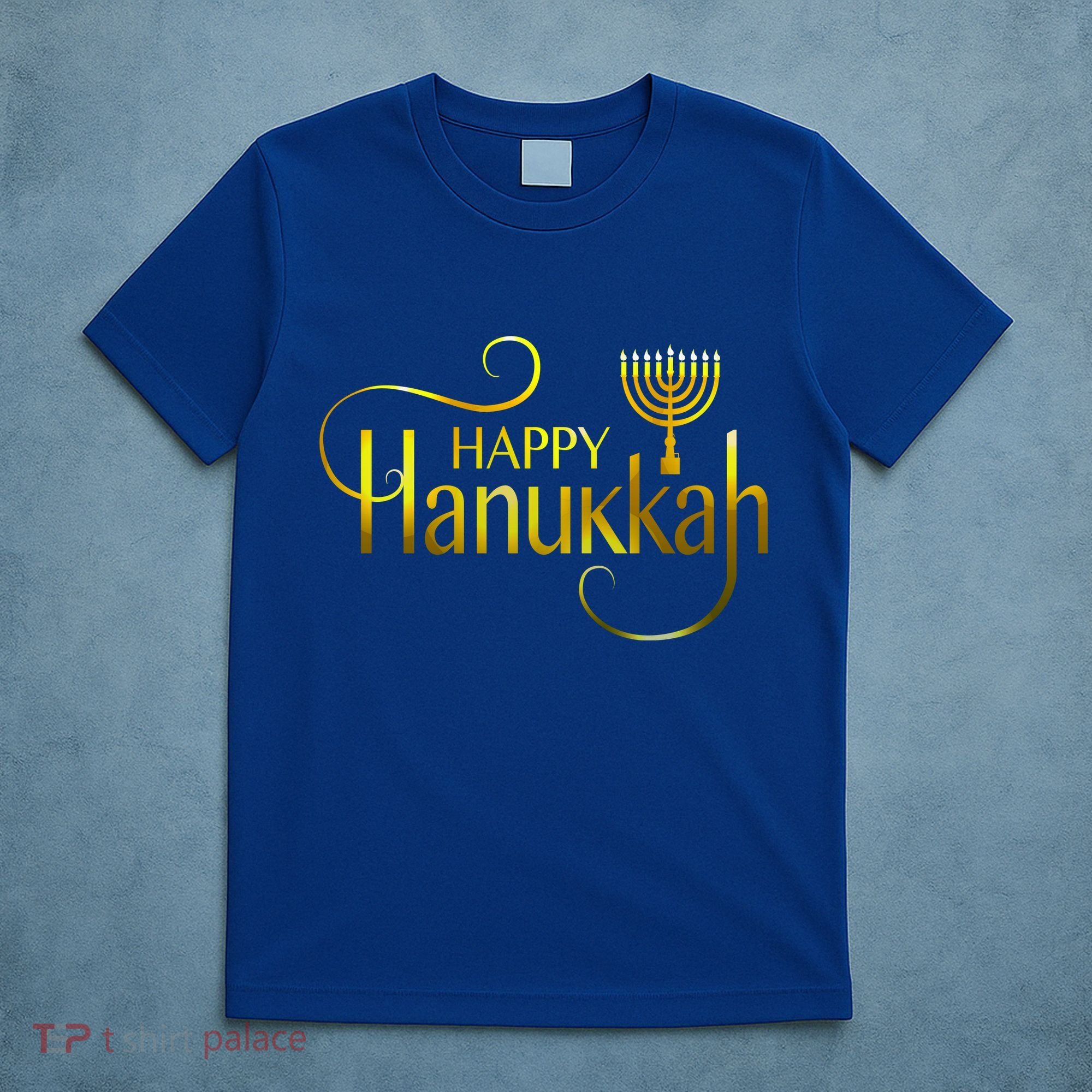 Happy Haunkkah Menorah Logo T-Shirt