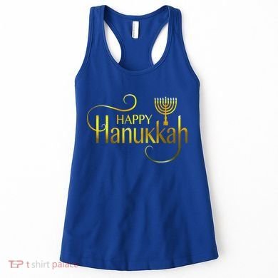 Happy Haunkkah Menorah Logo Women's Tank Top