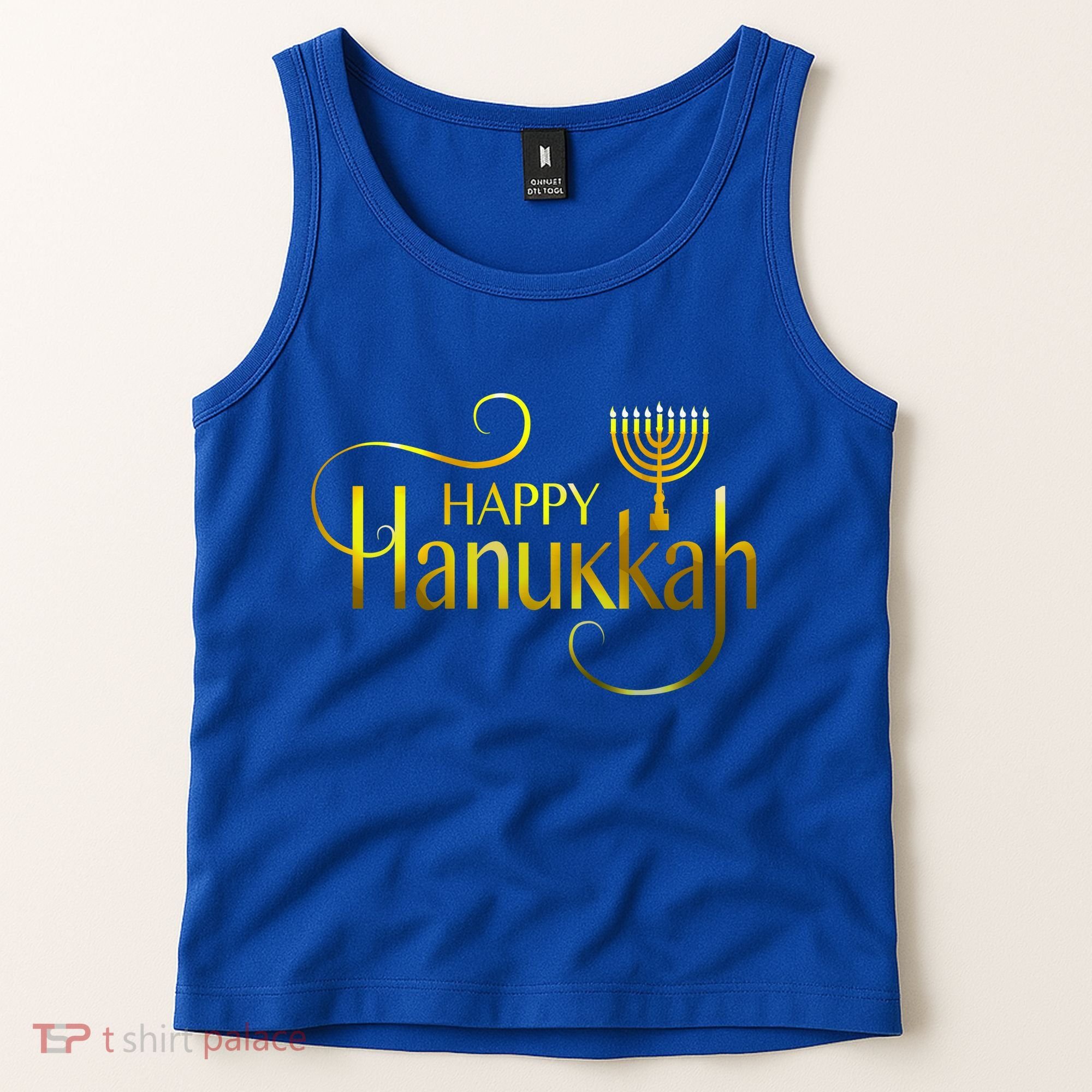 Happy Haunkkah Menorah Logo Tank Top