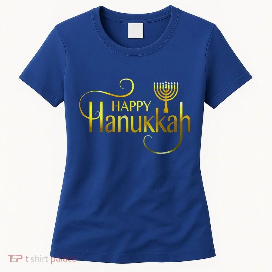 Happy Haunkkah Menorah Logo Women's T-Shirt