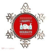 Happy Holidays Toilet Paper Hand Sanitizer Ugly Christmas Sweater  Ornament thumb 0
