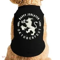 Happy Isolated Oktoberfest Doggie Tank thumb 0