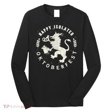 Happy Isolated Oktoberfest Long Sleeve Shirt