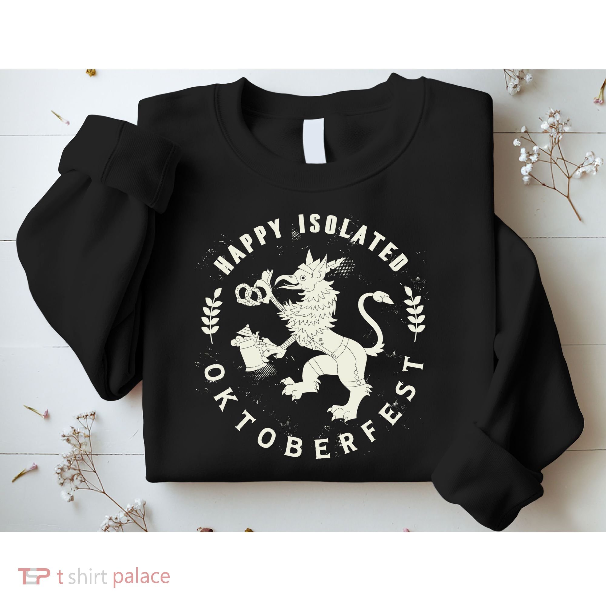 Happy Isolated Oktoberfest Sweatshirt