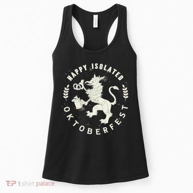 Happy Isolated Oktoberfest Women's Tank Top