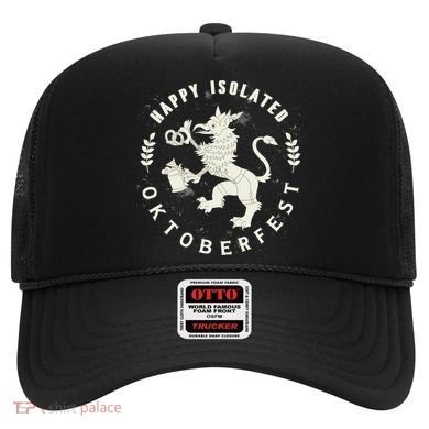 Happy Isolated Oktoberfest Hat