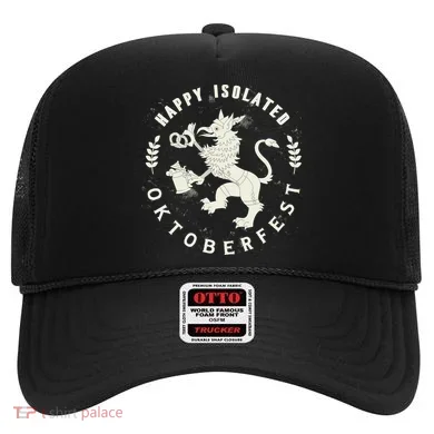 Happy Isolated Oktoberfest Hat