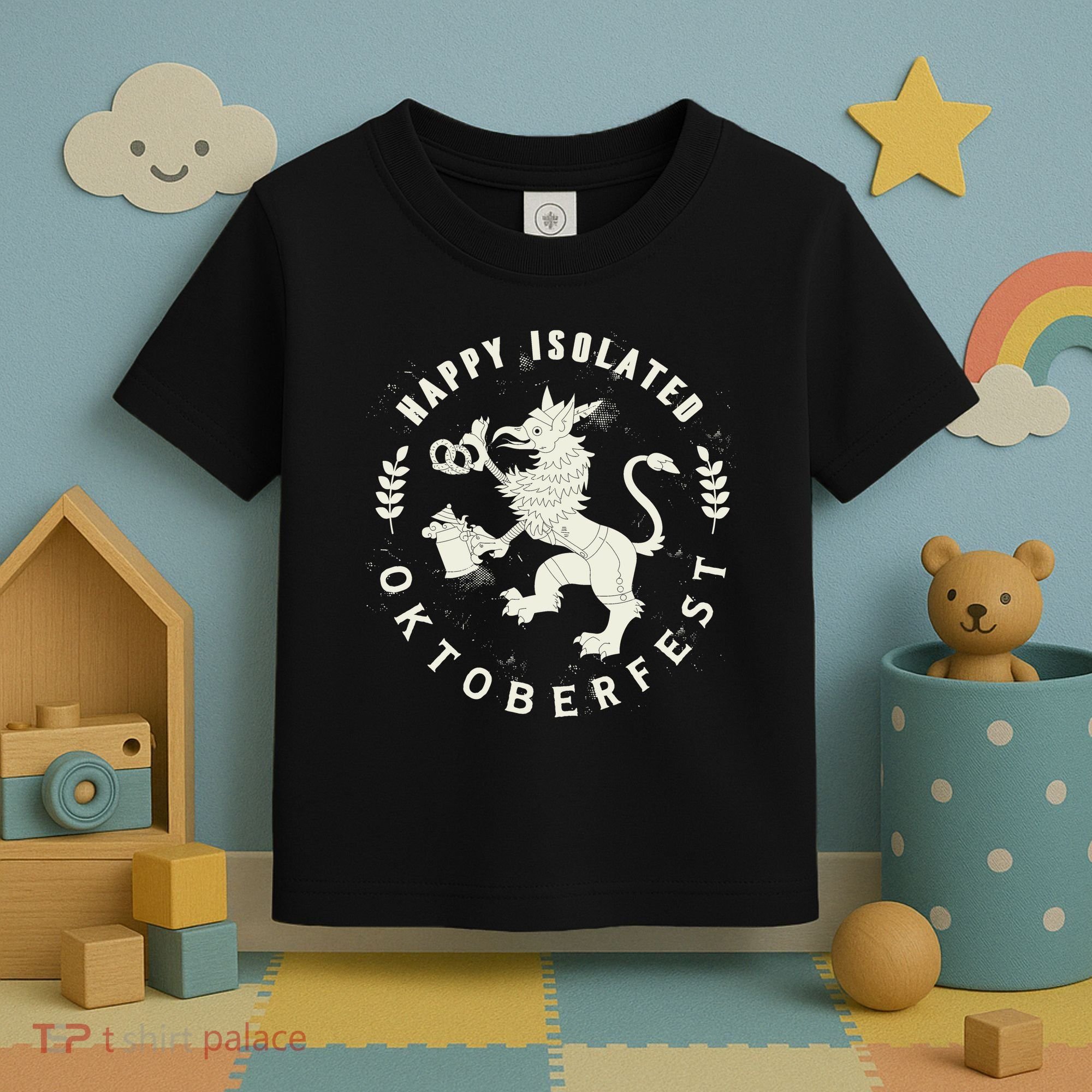 Happy Isolated Oktoberfest Toddler T-Shirt