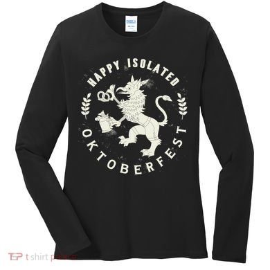 Happy Isolated Oktoberfest Women's Long Sleeve Shirt
