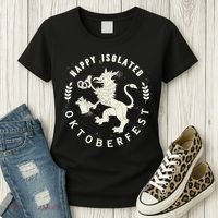 Happy Isolated Oktoberfest Women's T-Shirt thumb 3