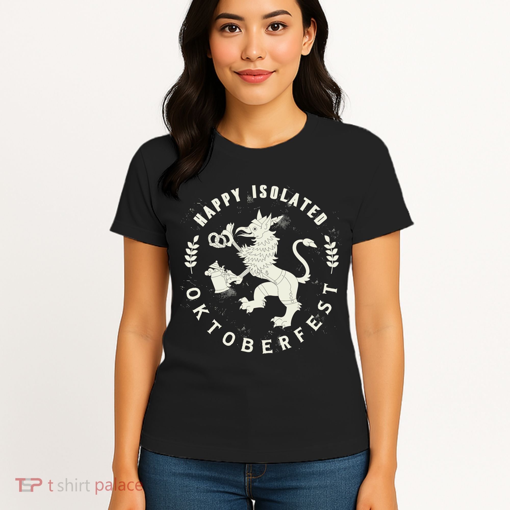 Happy Isolated Oktoberfest Women's T-Shirt
