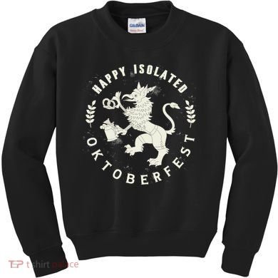 Happy Isolated Oktoberfest Kids Sweatshirt