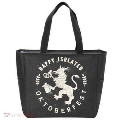 Happy Isolated Oktoberfest Tote Bag