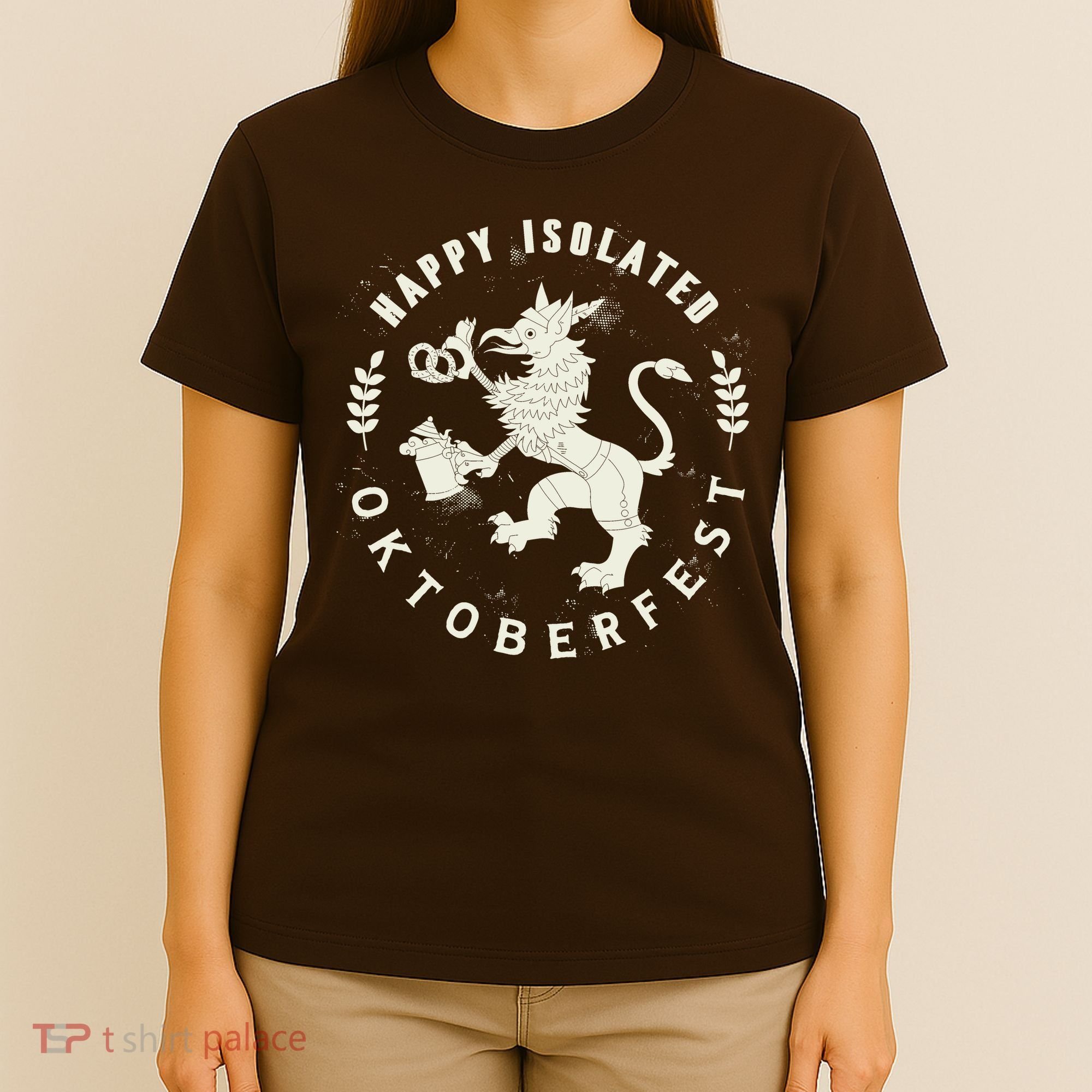 Happy Isolated Oktoberfest T-Shirt