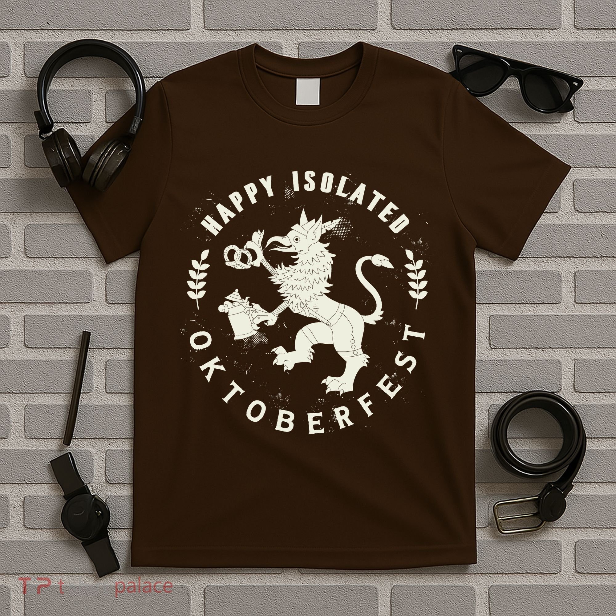 Happy Isolated Oktoberfest T-Shirt