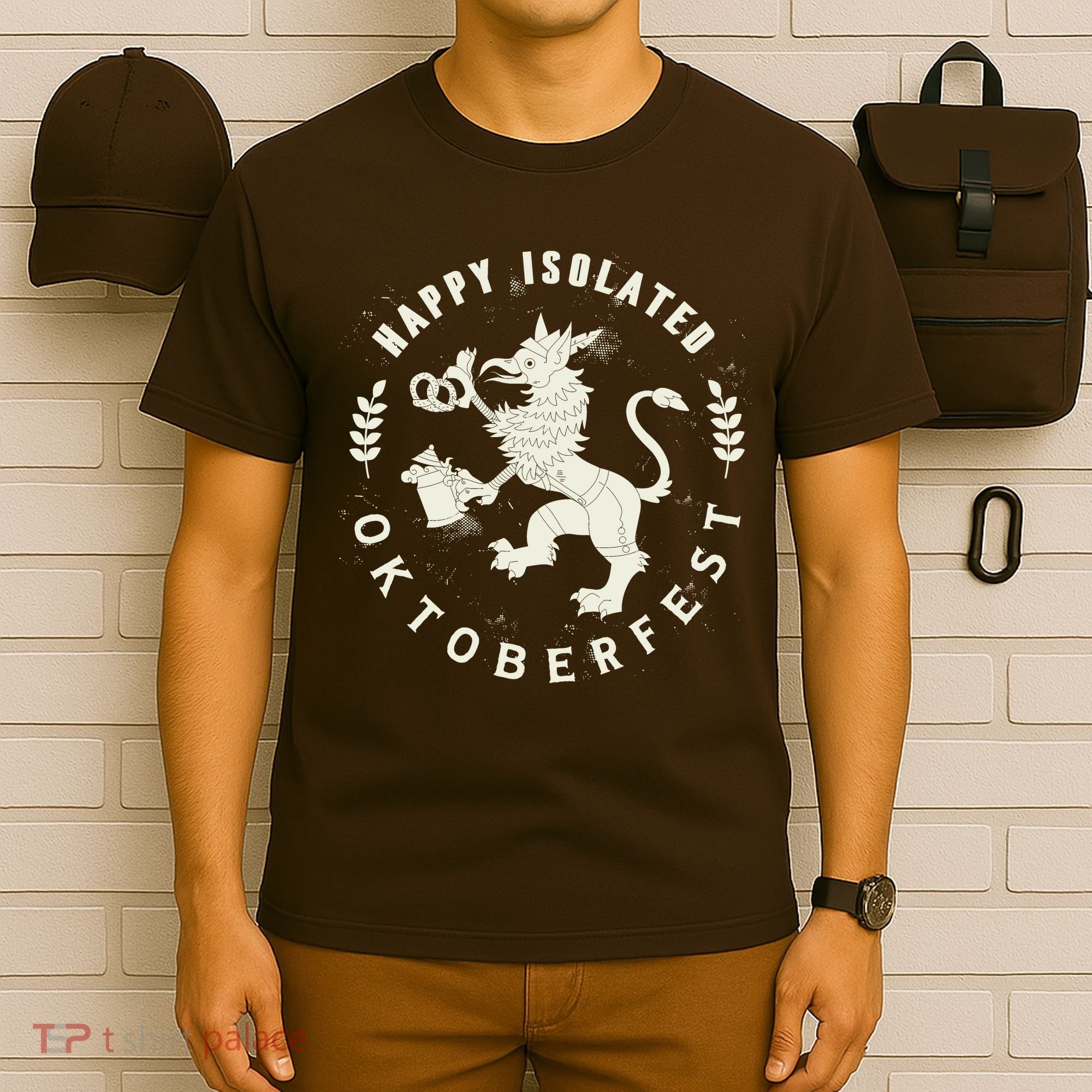 Happy Isolated Oktoberfest T-Shirt