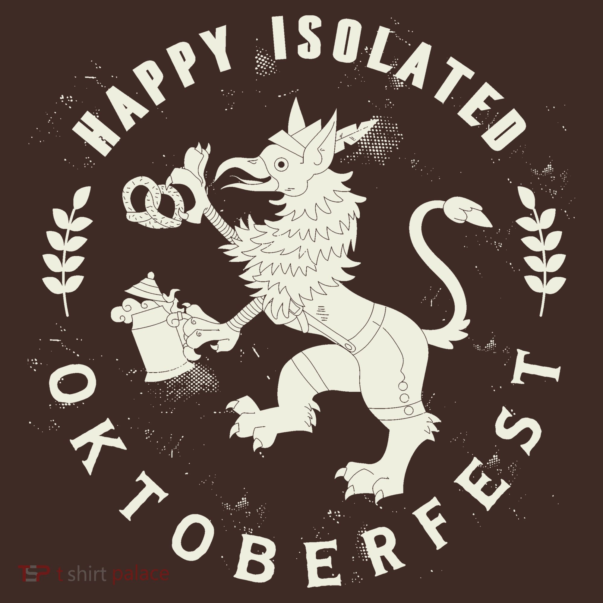 Happy Isolated Oktoberfest Mousepad