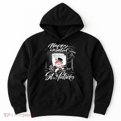Happy Isolated St Patrick's Day Hoodie