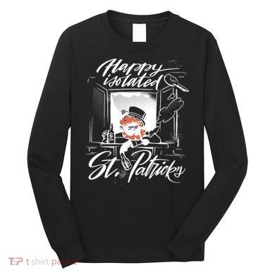 Happy Isolated St Patrick's Day Long Sleeve Shirt