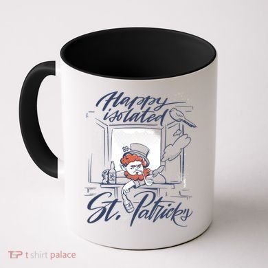 Happy Isolated St Patrick's Day Coffee Mug