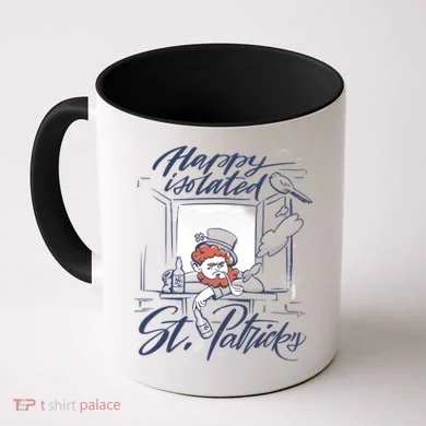 Happy Isolated St Patrick's Day Coffee Mug