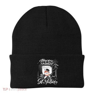 Happy Isolated St Patrick's Day Beanie