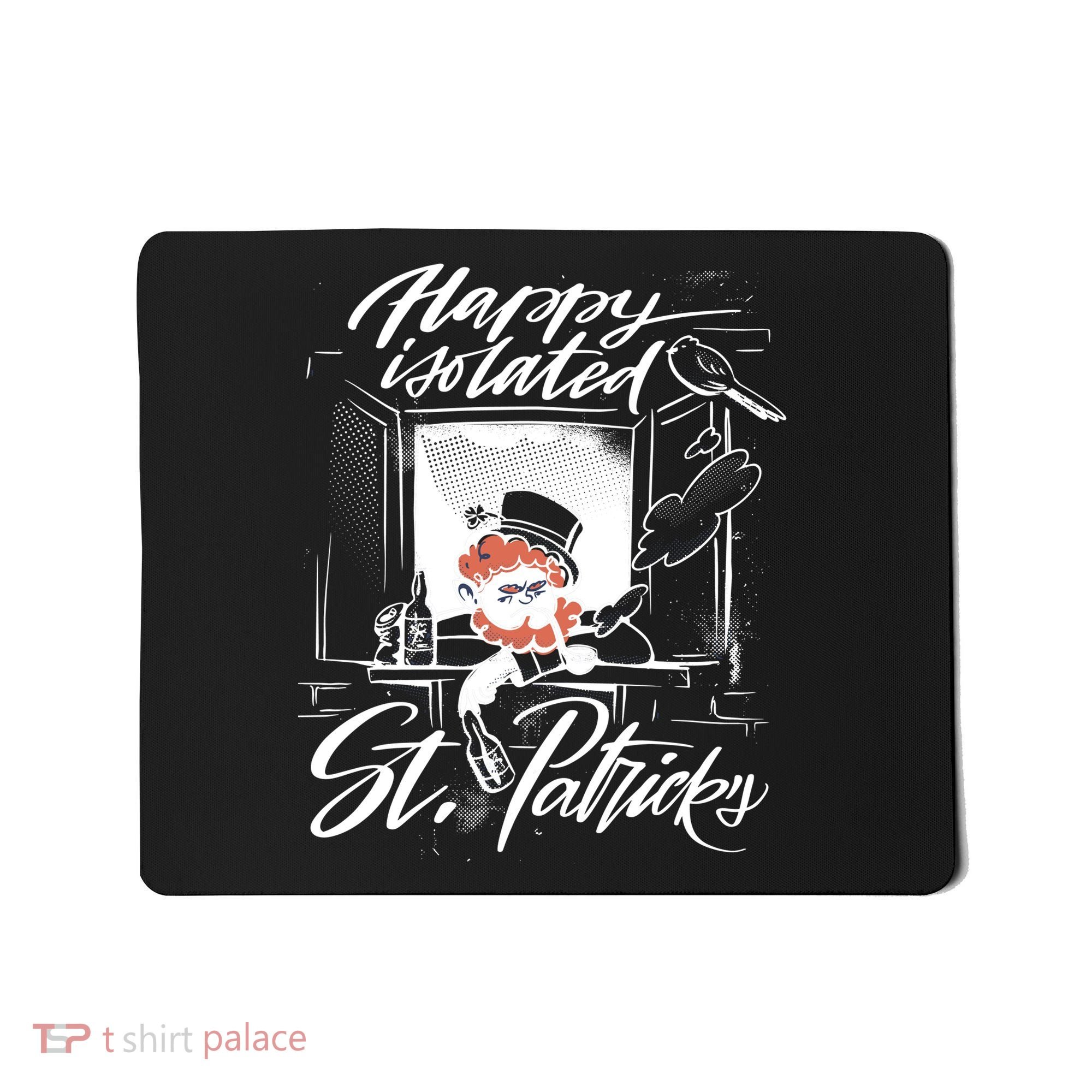 Happy Isolated St Patrick's Day Mousepad